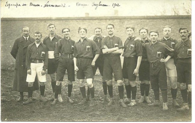 Equipe BN 1912 avec Le Somptier
