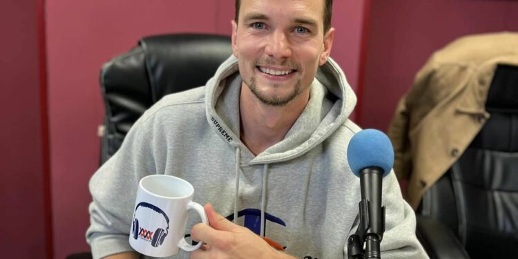 Benjamin Jeannot et son mug WAM